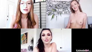 Steamy live chat with my naked big tits best friends