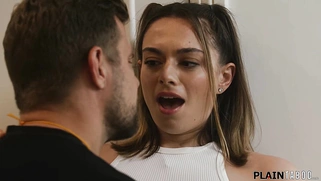 Fucking his gf to cover up her cheating