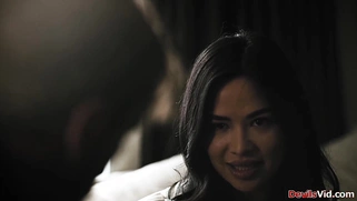 Big tits asian wife getting fucked by perv ex husband