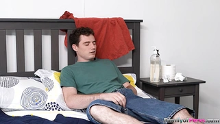 Hes fucking his stepauntie in his dreams