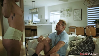 Stepdaughter cant say no to her stepdad