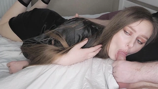 Beautiful Busty Milf Stepmother Sucks Stepson’s Cock