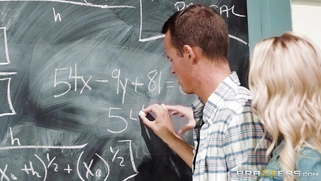 Alexis Monroe gives him a glimpse of her perfect perky titties