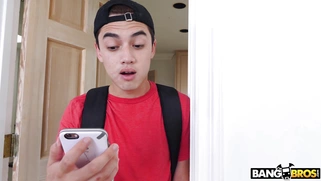 Juan was caught filming lesbians Lauren Phillips and Lilly Ford