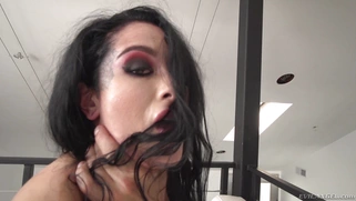 Katrina Jade anally rides the hard boner