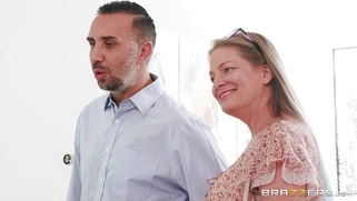 Chloe Scott seducing her future stepfather Keiran Lee