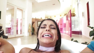 Vienna Black gets assfucked reverse cowgirl style