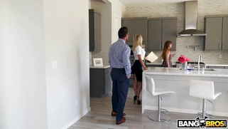 Synthia Fixx seducing Johnny Castle behind his wife's back