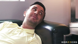 Spanish doll Briggette B demonstrates her large breasts