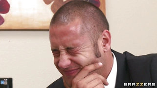 Danny imagining Blake Rose without clothes at work