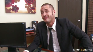 Danny imagining Blake Rose without clothes at work