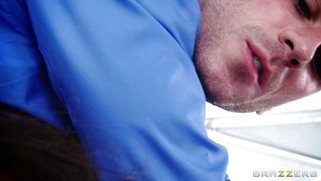 Capri Cavanni feel his strong hands on her tight body