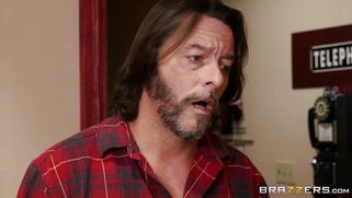 Angela White was getting facialed when her husband came