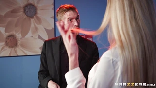 Kayla Green gets her nice big tits worshipped by Danny D