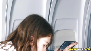 Nikki Knightly gives balls eating blowjob to Chad White