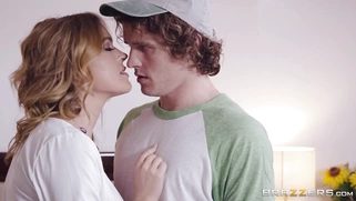 Krissy Lynn getting her pussy fingered by stepson