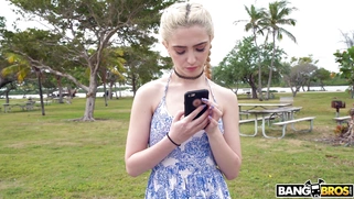 19yo Jane Wilde getting convinced to hop on the bus