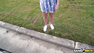 19yo Jane Wilde getting convinced to hop on the bus