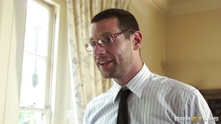 Black Angelika licking lolly pop as she seducing Keiran