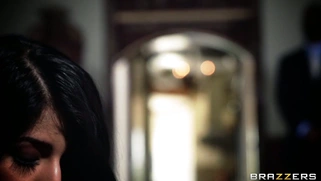 Megan Salinas undressing and showing her sexy curves