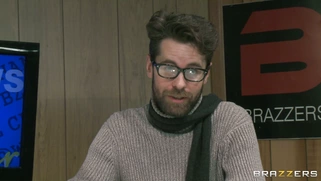 Monique Alexander sucking cock on live TV