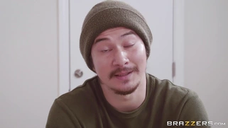 Busty professor Christie Stevens gives a lesson