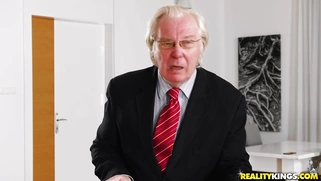 Misha Cross getting her throat fucked and her husband is none the wiser