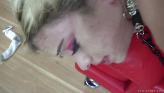 Blonde teen Khloe Kapri getting doggystyled rough