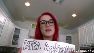 Siri demonstrates her huge natural 39H boobs