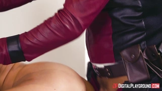 Jessa Rhodes gets pussy pounded standing