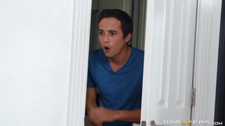 Big titted Lexi Luna is playing with her pussy