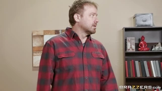 Busty Natasha Nice gets banged on the massage table