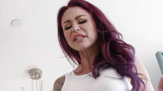 Monique Alexander gets her big tits grabbed by Keiran Lee