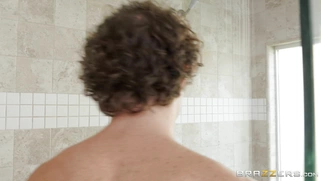 MILF Alura Jenson and her stepson Robby Echo in the shower