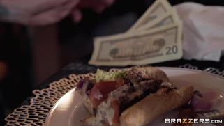 Lela Star gets fucked in cowgirl pose on the table